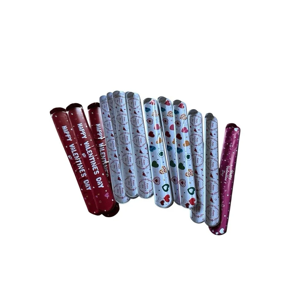 Valentine's Day Dinosaur Card Set 36 Cards w/ 36 Slap Bracelets